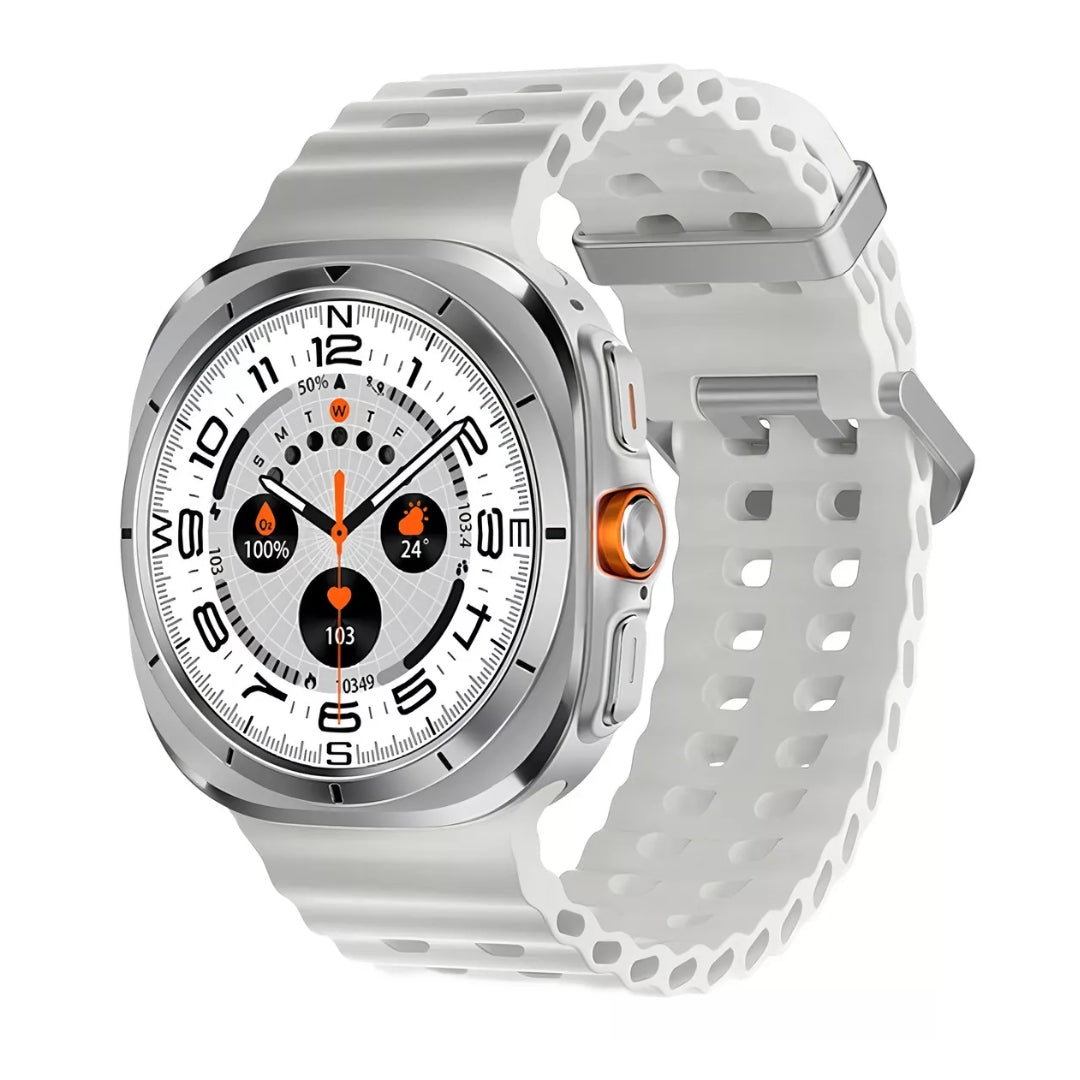 Smartwatch Microwear Ma27 Ultra Amoled Chat GPT Lançamento - Branco