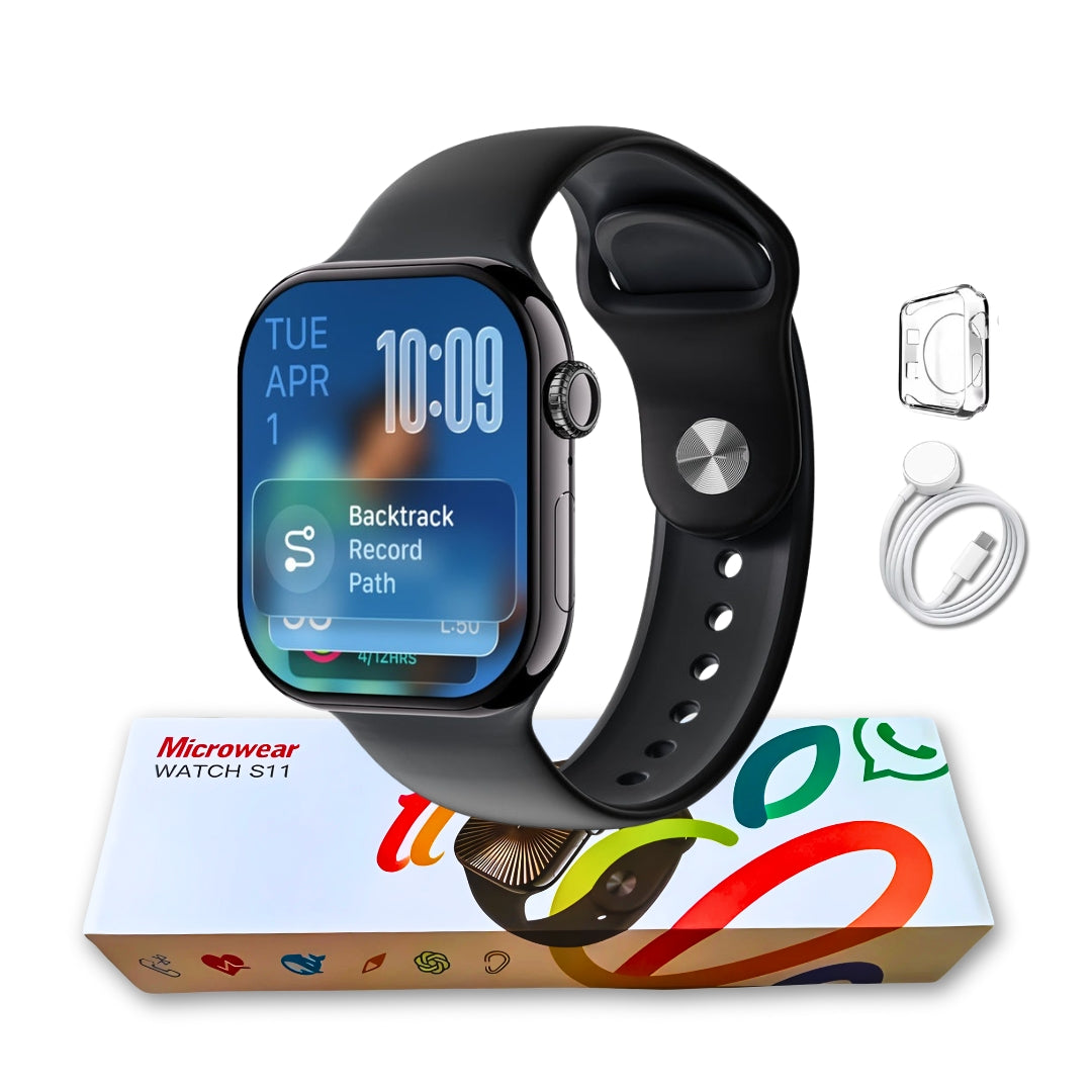 Smartwatch Microwear S11 46mm Série 11 Responde Whatsapp