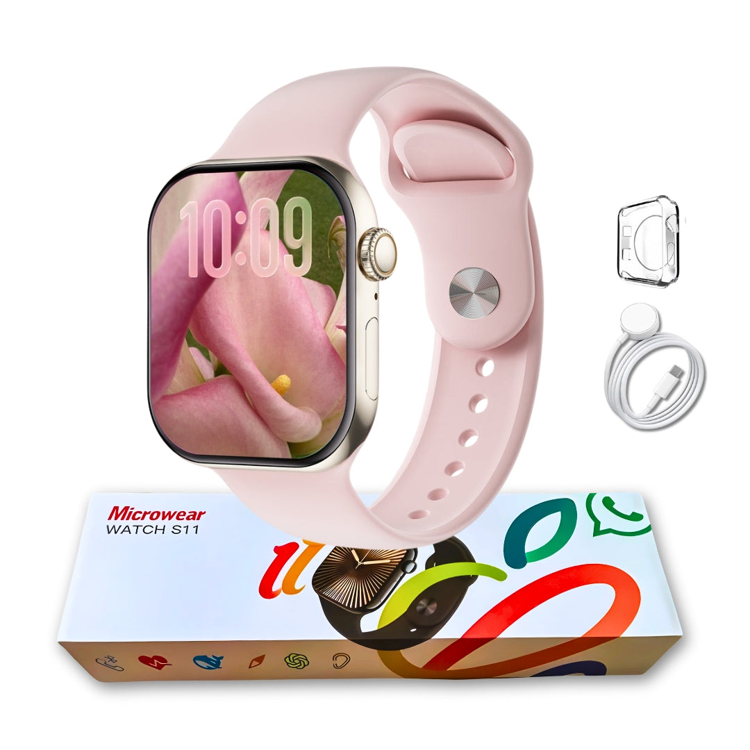Smartwatch Microwear S11 46mm Série 11 Responde Whatsapp