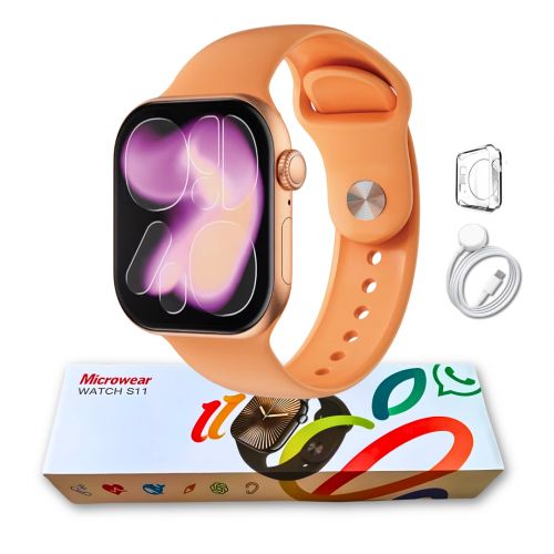 Smartwatch Microwear S11 46mm Série 11 Responde Whatsapp